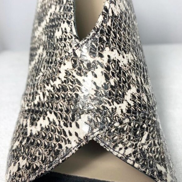 TRINA TURK Laguna snake print stiletto mules - Picture 6 of 8